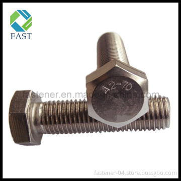 Stainless Steel Hex Cap Screw (M3~M100, 1/8"~4")